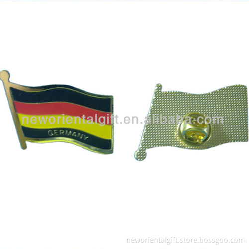 Custom Europe feature country flag Metal Lapel Pins